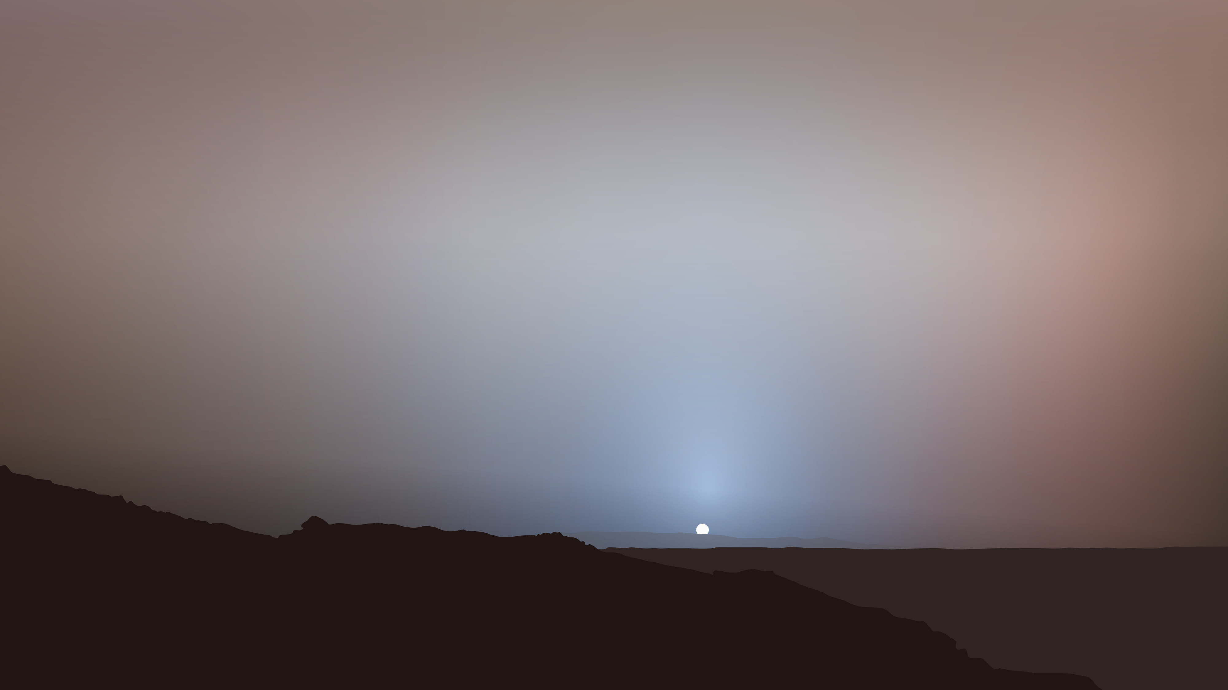 MARS Blue Sunset - By Graziano Losa